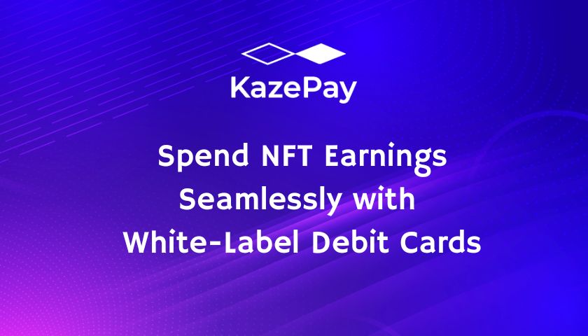 Spend NFT Earnings Seamlessly with White-Label Debit Cards